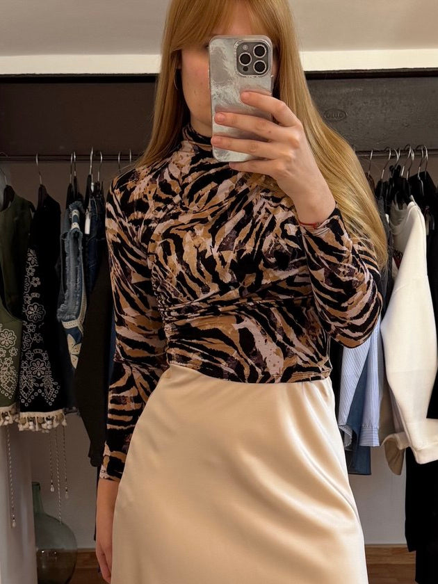 Animal print t-shirt