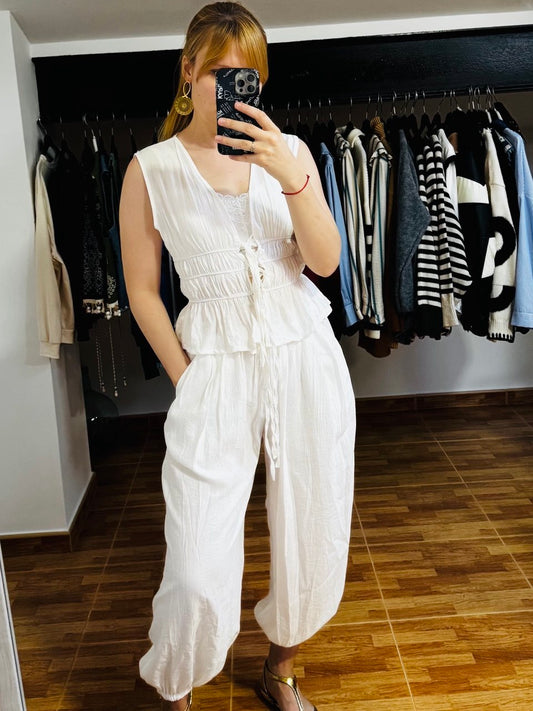 Conjunto  Serena Blanco