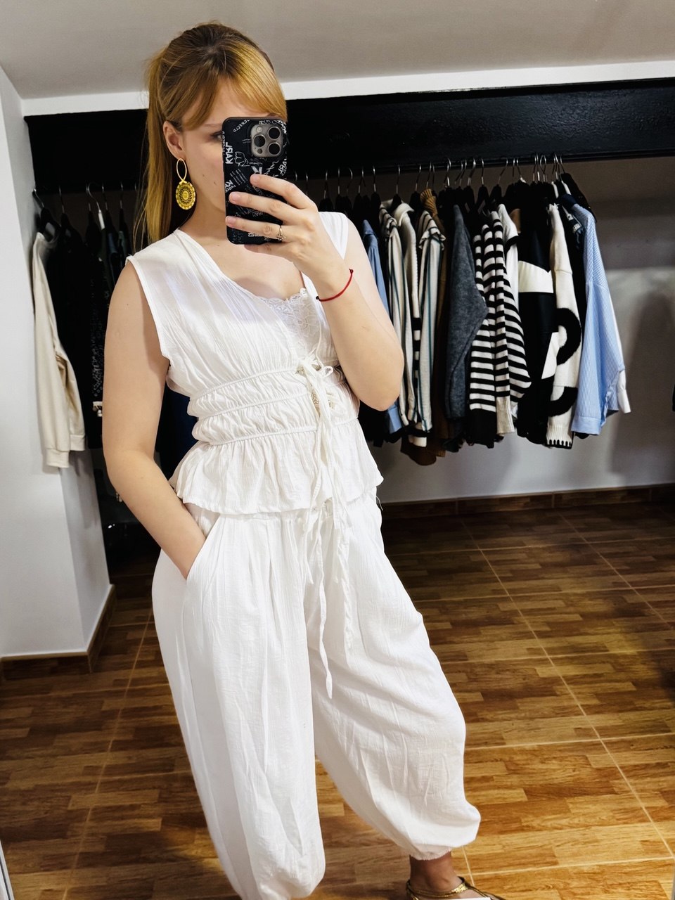Conjunto  Serena Blanco