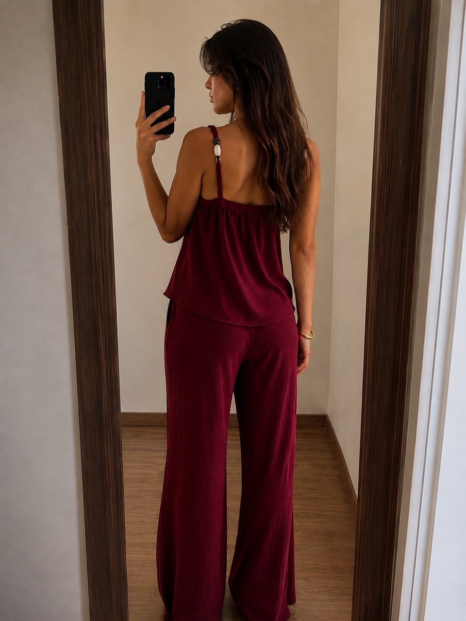 Conjunto Sahara Burgundy