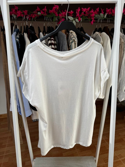 Camiseta blanca limones
