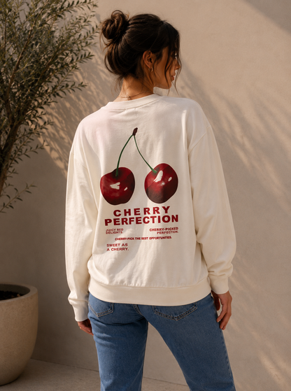 Black cherry perfection sweatshirt