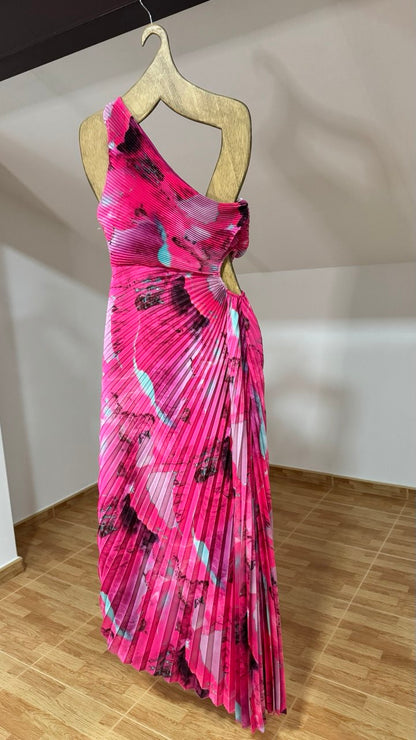 Vestido largo rosa Dorothy