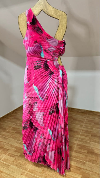 Vestido largo rosa Dorothy